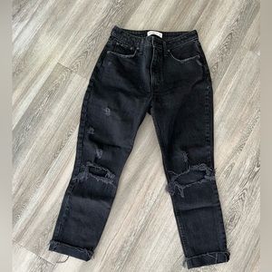 Abercrombie high waist curve love jeans